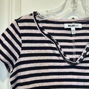 3 for $15! William Rast striped t-shirt, XS